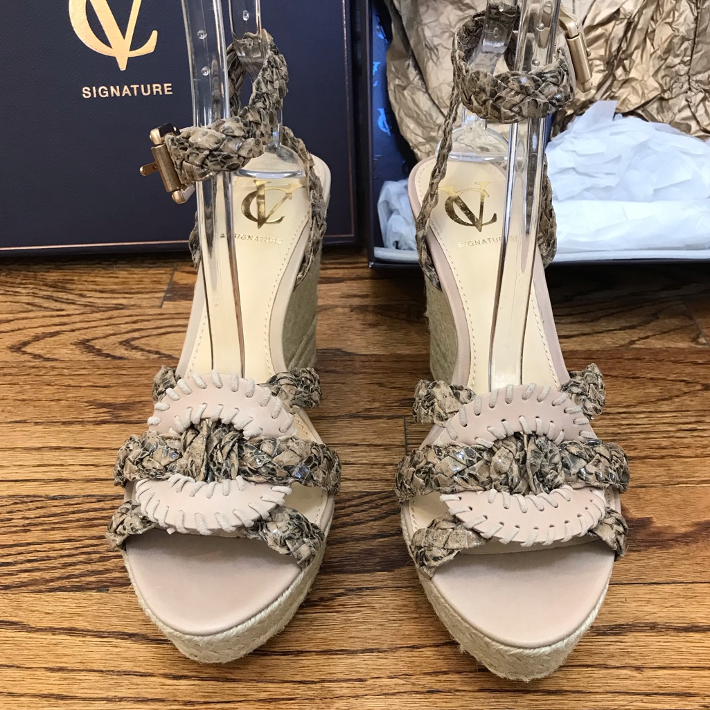Vince Camuto Python Espadrille